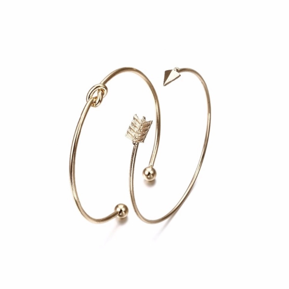 Knot & Arrow Bracelet Set - Picture 6 of 6